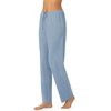 image:imageNautica 100 Cotton Pajama Pants Sleep amp Lounge PJ Bottoms for WomenHeather Blue