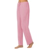 image:imageNautica 100 Cotton Pajama Pants Sleep amp Lounge PJ Bottoms for WomenHeather Pink
