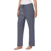 image:imageNautica 100 Cotton Pajama Pants Sleep amp Lounge PJ Bottoms for WomenNavy Stripe