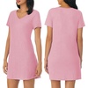 image:imageNautica 100 Cotton Pajama Tshirt Dress Night Shirt Nightgowns for WomenHeather Rose