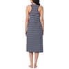 image:imageNautica 100 Cotton Sleeveless Racerback Nightgowns Sleep Dress for WomenNavy Blue Stripe