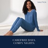 image:imageNautica Jogger Sweater Knit Pajama Pants  Pajamas for WomenBurgundy