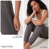 image:imageNautica Jogger Sweater Knit Pajama Pants  Pajamas for WomenOatmeal Heather