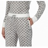 image:imageNautica Long Sleeve Henley Shirt Soft amp Silky Fleece Pajamas for Women SetMixed Grey