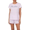 image:imageNautica Matching 2 amp 4 Piece Pajamas for Women Set  Mix amp Match OptionsLilac Stripe