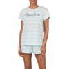 image:imageNautica Matching 2 amp 4 Piece Pajamas for Women Set  Mix amp Match OptionsMint Stripe