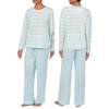 image:imageNautica Matching 2 amp 4 Piece Pajamas for Women Set  Mix amp Match OptionsMint Stripe