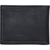 image:imageNautica Mens Bifold Leather Wallet  RFID Blocking  ID Window  Card Slots  Organization  Durable  StylishEmbossed Leather  Black