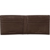 image:imageNautica Mens Bifold Leather Wallet  RFID Blocking  ID Window  Card Slots  Organization  Durable  StylishEnameled Logo  Brown