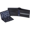 image:imageNautica Mens Bifold Leather Wallet  RFID Blocking  ID Window  Card Slots  Organization  Durable  StylishTwo Tone  BlackGrey