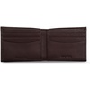 image:imageNautica Mens Bifold Leather Wallet  RFID Blocking  ID Window  Card Slots  Organization  Durable  Stylishmbroidered Sail  Brown