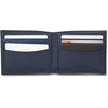 image:imageNautica Mens Bifold Leather Wallet  RFID Blocking  ID Window  Card Slots  Organization  Durable  Stylishmbroidered Sail  Navy