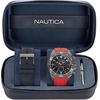 image:imageNautica Mens NCT Blue Sail Chronograph WatchBlackRedBlackGunmetal