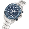 image:imageNautica Mens NCT Blue Sail Chronograph WatchSilverBlueSilver