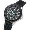 image:imageNautica Mens NCT Windrose 46mm WatchBlackBlack GreenSilver
