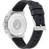 image:imageNautica Mens NCT Windrose 46mm WatchBlackBlackSilver