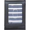 image:imageNautica Mens Slim Wallet  Card Case  RFID Blocking  ID Window  Minimalist  Lightweight  Genuine LeatherJClass  Black