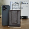 image:imageNautica Mens Slim Wallet  Card Case  RFID Blocking  ID Window  Minimalist  Lightweight  Genuine LeatherJClass  Brown
