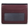 image:imageNautica Mens Slim Wallet  Card Case  RFID Blocking  ID Window  Minimalist  Lightweight  Genuine LeatherPerforated  Zinfandel