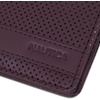 image:imageNautica Mens Slim Wallet  Card Case  RFID Blocking  ID Window  Minimalist  Lightweight  Genuine LeatherPerforated  Zinfandel