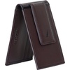 image:imageNautica Mens Slim Wallet  Card Case  RFID Blocking  ID Window  Minimalist  Lightweight  Genuine LeatherPop Color  BlackBrown