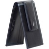image:imageNautica Mens Slim Wallet  Card Case  RFID Blocking  ID Window  Minimalist  Lightweight  Genuine LeatherPop Color  BlackGrey
