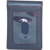 image:imageNautica Mens Slim Wallet  Card Case  RFID Blocking  ID Window  Minimalist  Lightweight  Genuine LeatherPop Color  NavyRed