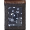 image:imageNautica Mens Slim Wallet  Card Case  RFID Blocking  ID Window  Minimalist  Lightweight  Genuine LeatherTwo Tone  BlackCognac