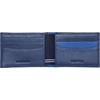 image:imageNautica Mens Slim Wallet  Card Case  RFID Blocking  ID Window  Minimalist  Lightweight  Genuine LeatherTwo Tone  Cobalt Blue