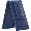 image:imageNautica Mens Slim Wallet  Card Case  RFID Blocking  ID Window  Minimalist  Lightweight  Genuine LeatherTwo Tone  Cobalt Blue