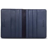 image:imageNautica Mens Slim Wallet  Card Case  RFID Blocking  ID Window  Minimalist  Lightweight  Genuine Leathermbroidered Sail  Navy