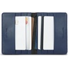 image:imageNautica Mens Slim Wallet  Card Case  RFID Blocking  ID Window  Minimalist  Lightweight  Genuine Leathermbroidered Sail  Navy