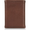 image:imageNautica Mens Trifold Wallet  RFID Blocking Protection  ID Window  Card Slots  Genuine Leather  DurableEnameled Logo  Brown