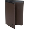 image:imageNautica Mens Trifold Wallet  RFID Blocking Protection  ID Window  Card Slots  Genuine Leather  DurablePop Color  BlackBrown