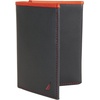 image:imageNautica Mens Trifold Wallet  RFID Blocking Protection  ID Window  Card Slots  Genuine Leather  DurablePop Color  NavyRed
