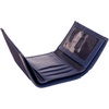 image:imageNautica Mens Trifold Wallet  RFID Blocking Protection  ID Window  Card Slots  Genuine Leather  DurableRubberLeather  Navy