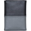 image:imageNautica Mens Trifold Wallet  RFID Blocking Protection  ID Window  Card Slots  Genuine Leather  DurableTwo Tone  BlackGrey