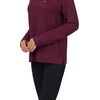 image:imageNautica Relaxed Sweater Knit Long Sleeve Crewneck Pajamas Shirts for WomenBurgundy