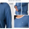 image:imageNautica Relaxed Sweater Knit Long Sleeve Crewneck Pajamas Shirts for WomenOatmeal Heather