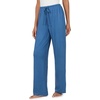 image:imageNautica Relaxed Wide Leg Sweater Knit Pajama Pants  Pajamas for WomenBlue
