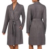 image:imageNautica Soft Sweater Knit Long Sleeve Robes Knee Length Bathrobes for WomenGrey Heather