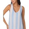 image:imageNautica Womens Sleeveless Nightgown Summer Lightweight Tank Sleep Dress with Ruffle Hem Lounge and SleepwearBlue Stripe