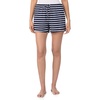 image:imageNautica 100 Cotton Pajama Boxer Shorts Sleep amp Lounge PJ Bottoms WomenNavy Stripe