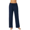 image:imageNautica 100 Cotton Pajama Pants Sleep amp Lounge PJ Bottoms for WomenNavy
