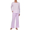 image:imageNautica Matching 2 amp 4 Piece Pajamas for Women Set  Mix amp Match OptionsLilac Stripe
