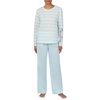 image:imageNautica Matching 2 amp 4 Piece Pajamas for Women Set  Mix amp Match OptionsMint Stripe