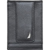 image:imageNautica Mens Slim Wallet  Card Case  RFID Blocking  ID Window  Minimalist  Lightweight  Genuine LeatherJClass  Black