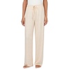 image:imageNautica Relaxed Wide Leg Sweater Knit Pajama Pants  Pajamas for WomenOatmeal Heather