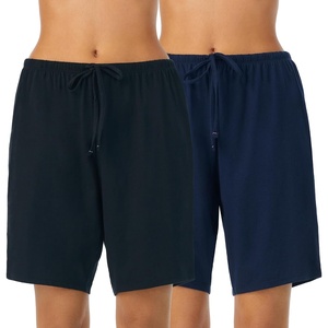 image:imageNautica 100 Cotton Pajama Bermuda Shorts Sleep amp Lounge PJ Bottoms Women2 Pack NavyBlack