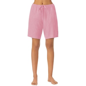 image:imageNautica 100 Cotton Pajama Bermuda Shorts Sleep amp Lounge PJ Bottoms WomenHeather Pink